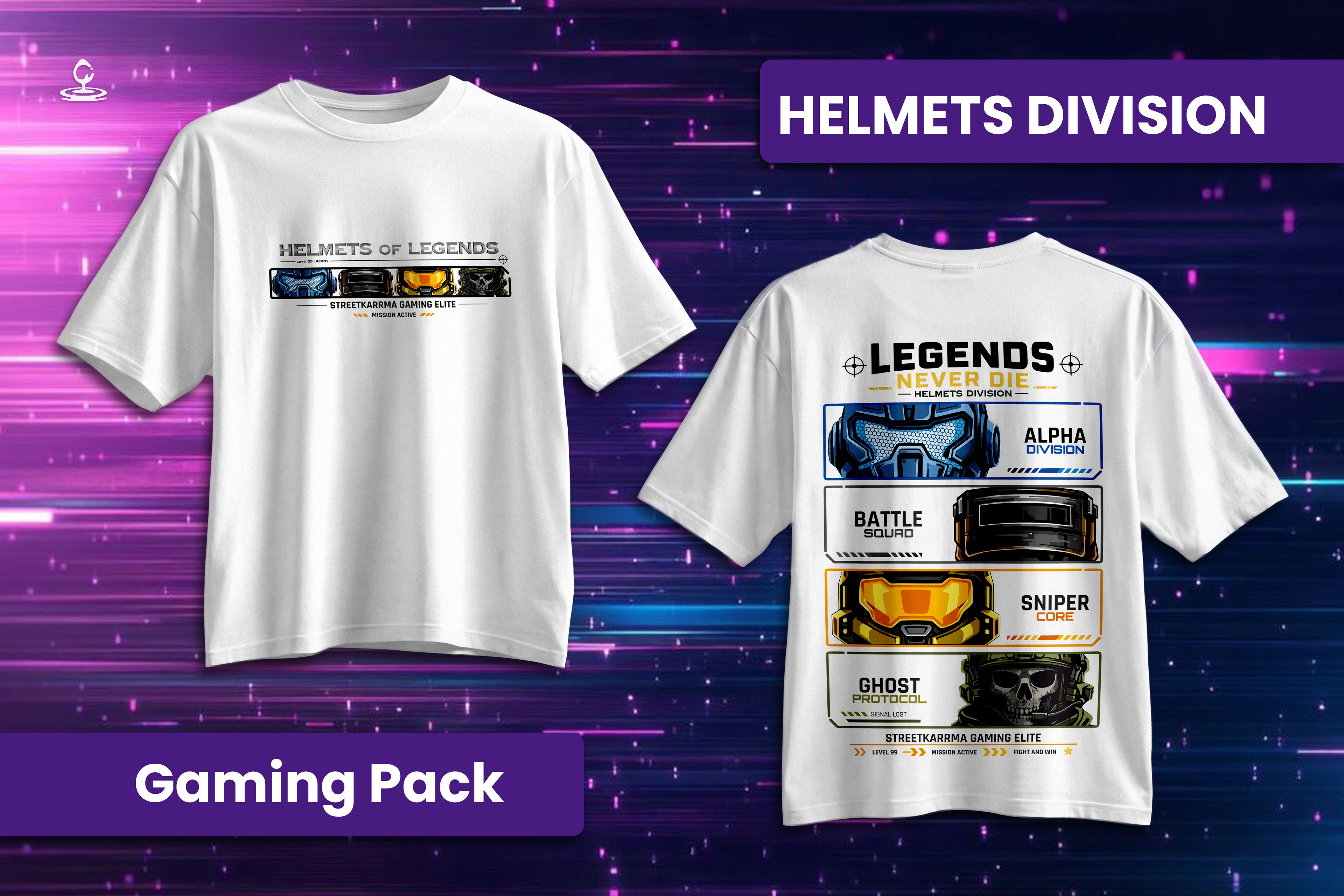 Helmets of Legends – The Gaming Pack Edition