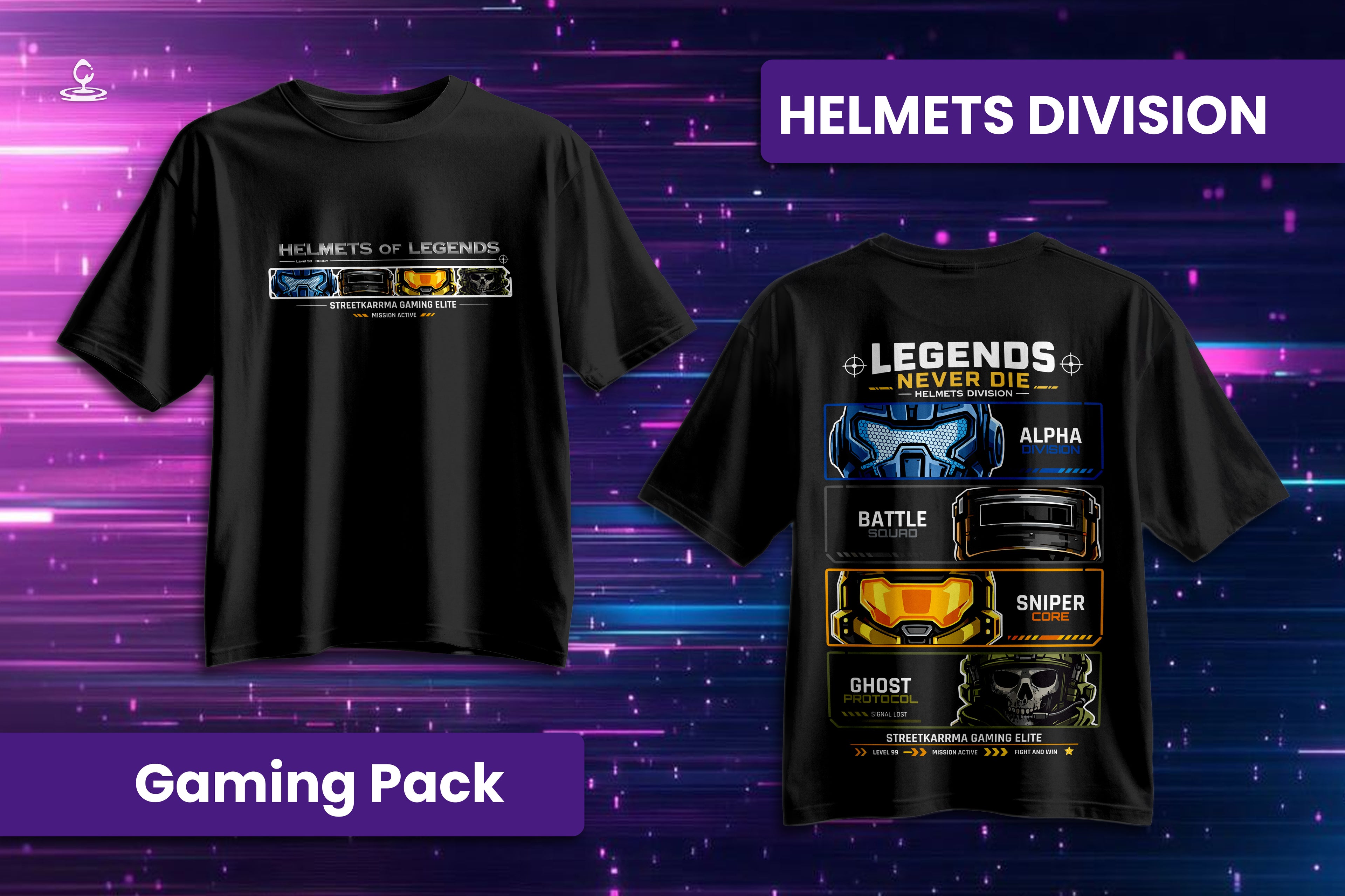 Helmets of Legends – The Gaming Pack Edition