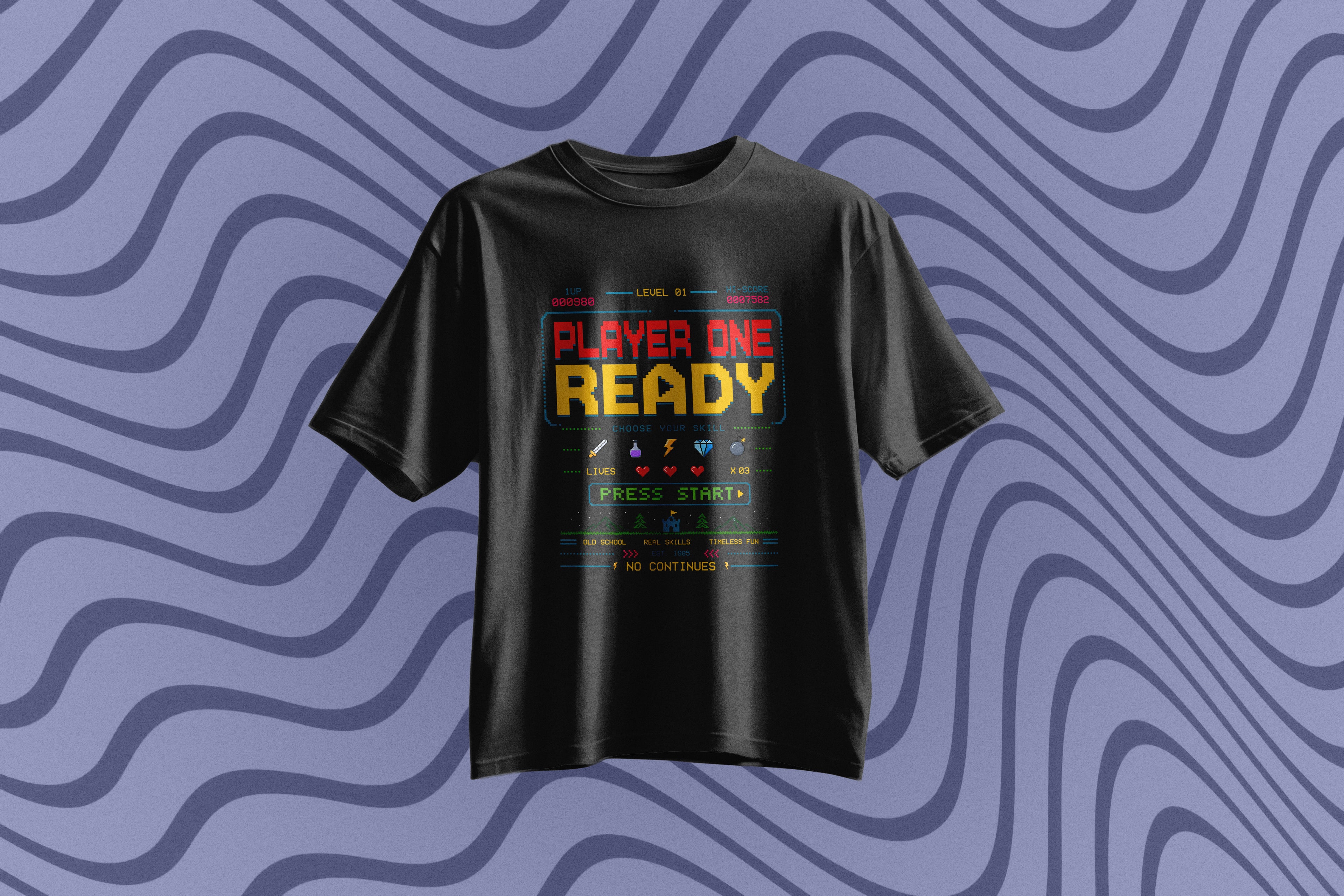 Player One Ready – Retro Gaming Edition 👾🕹️