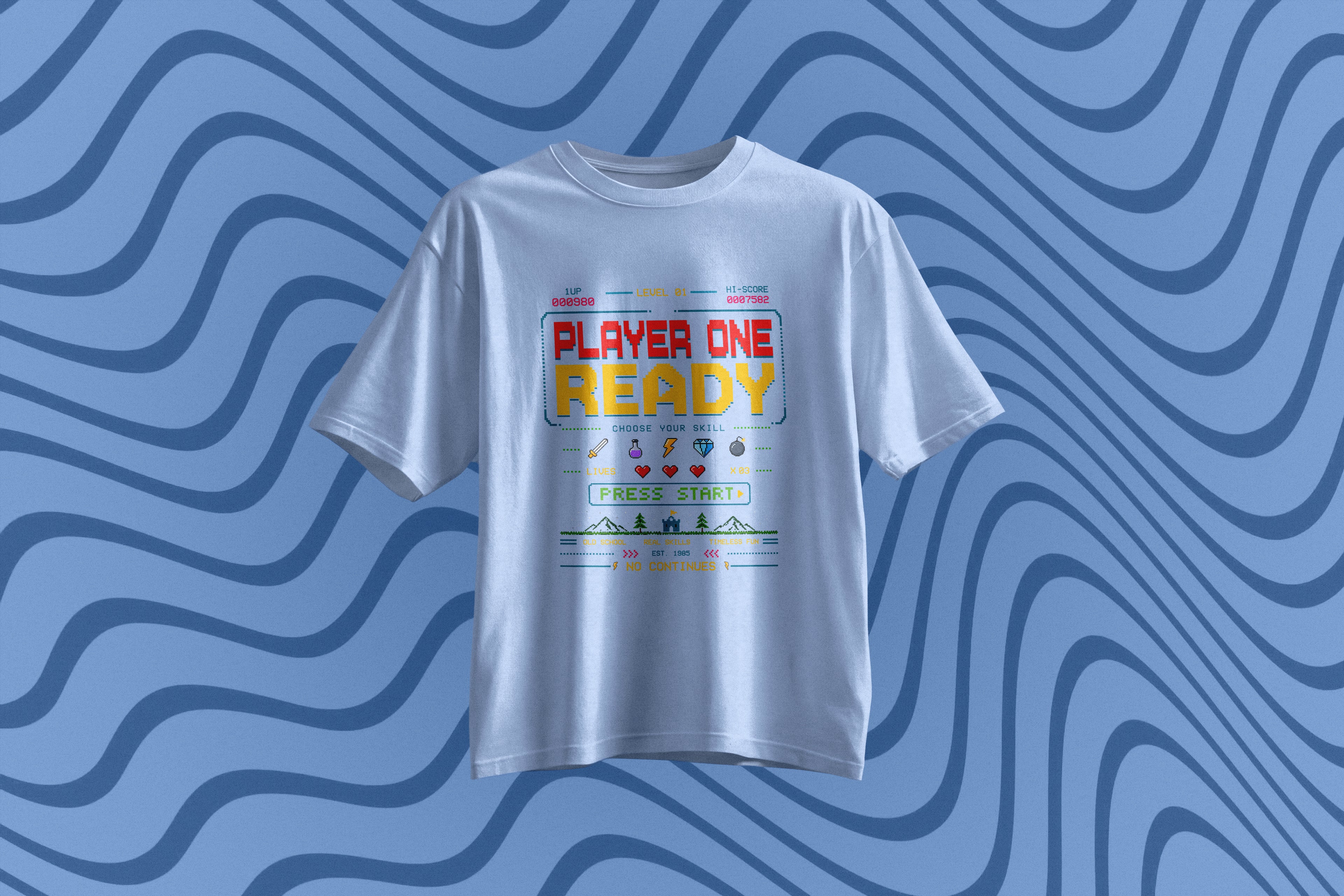 Player One Ready – Retro Gaming Edition 👾🕹️