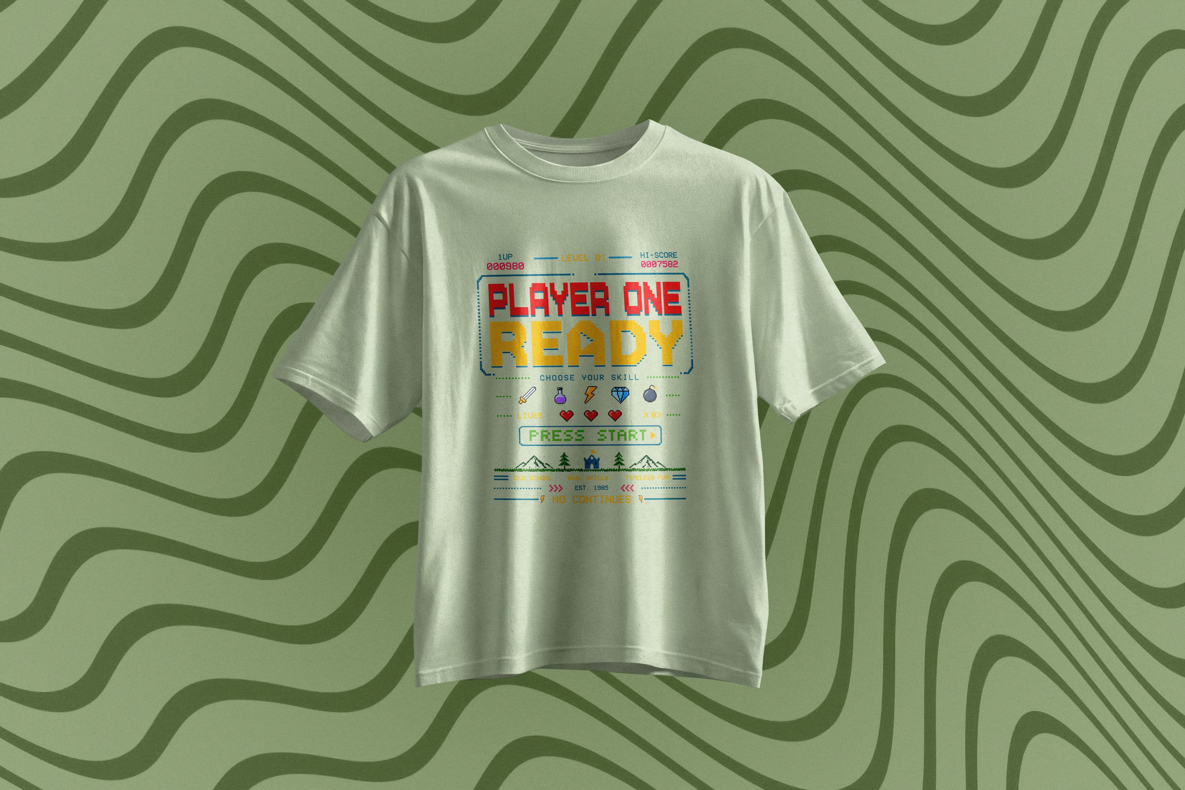 Player One Ready – Retro Gaming Edition 👾🕹️