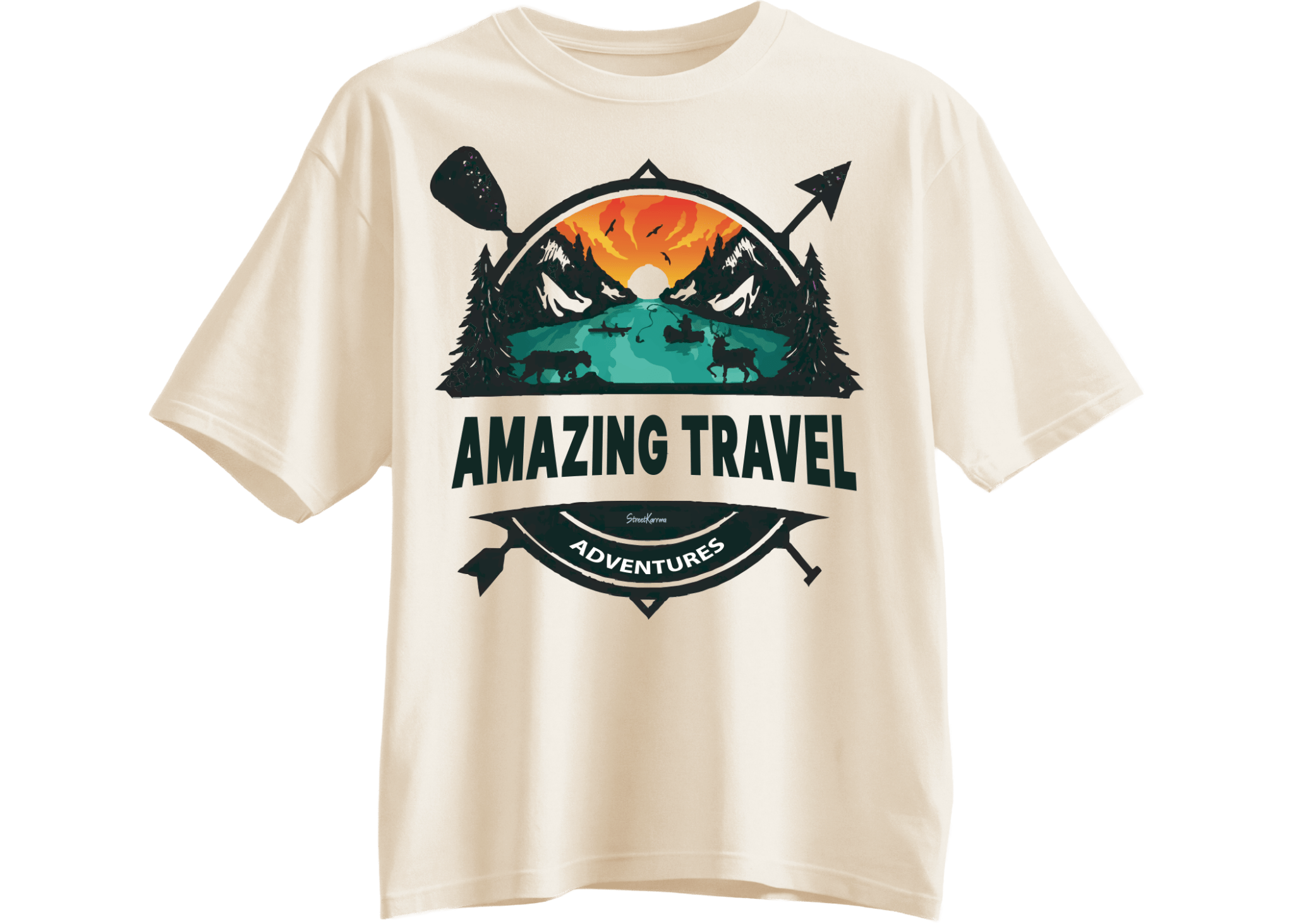 Amazing Travel – The Wilderness Emblem 🛶🌲 - StreetKarrma
