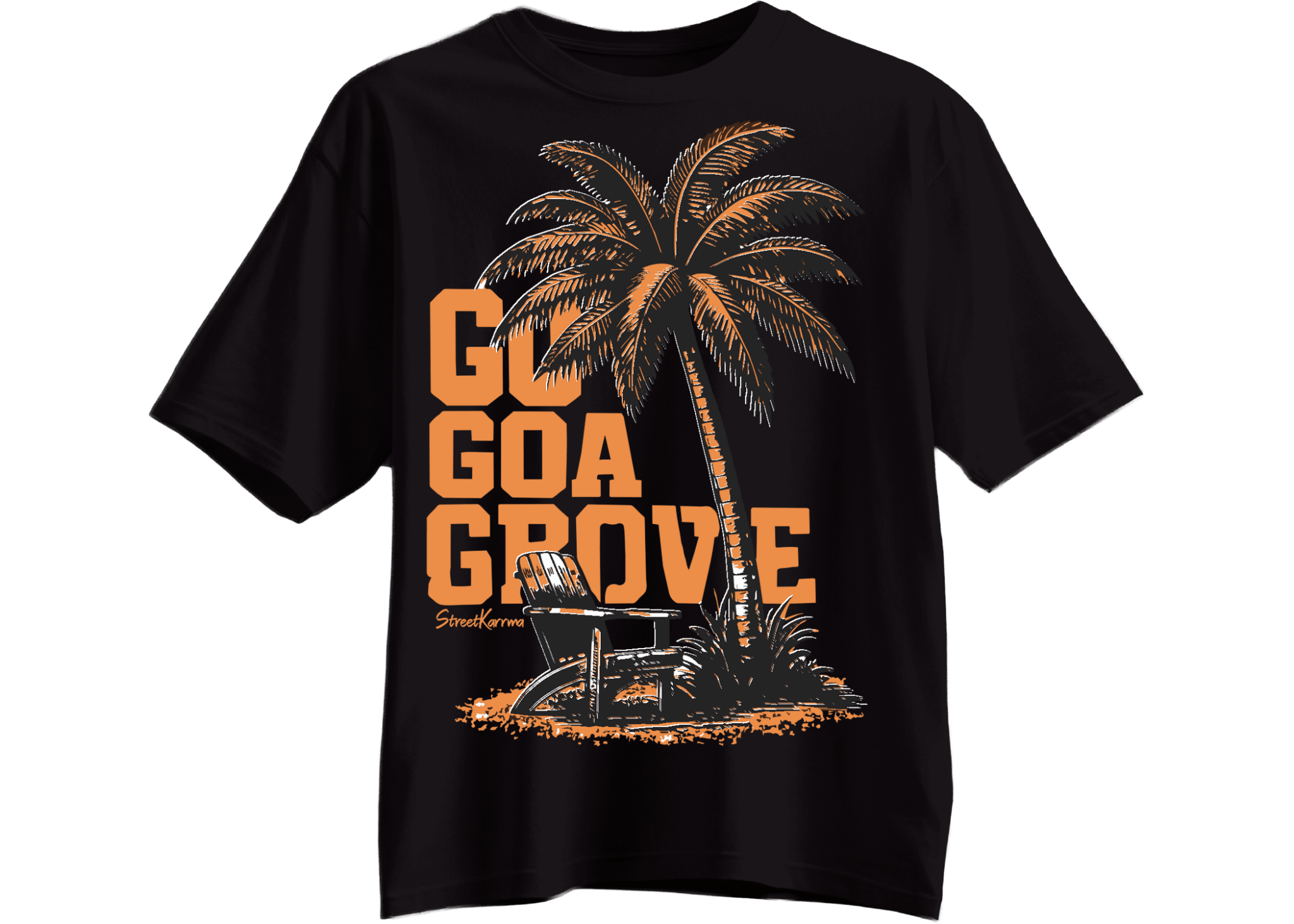 Go Goa Grove – The Ultimate Escape Tee 🌴🍹 - StreetKarrma