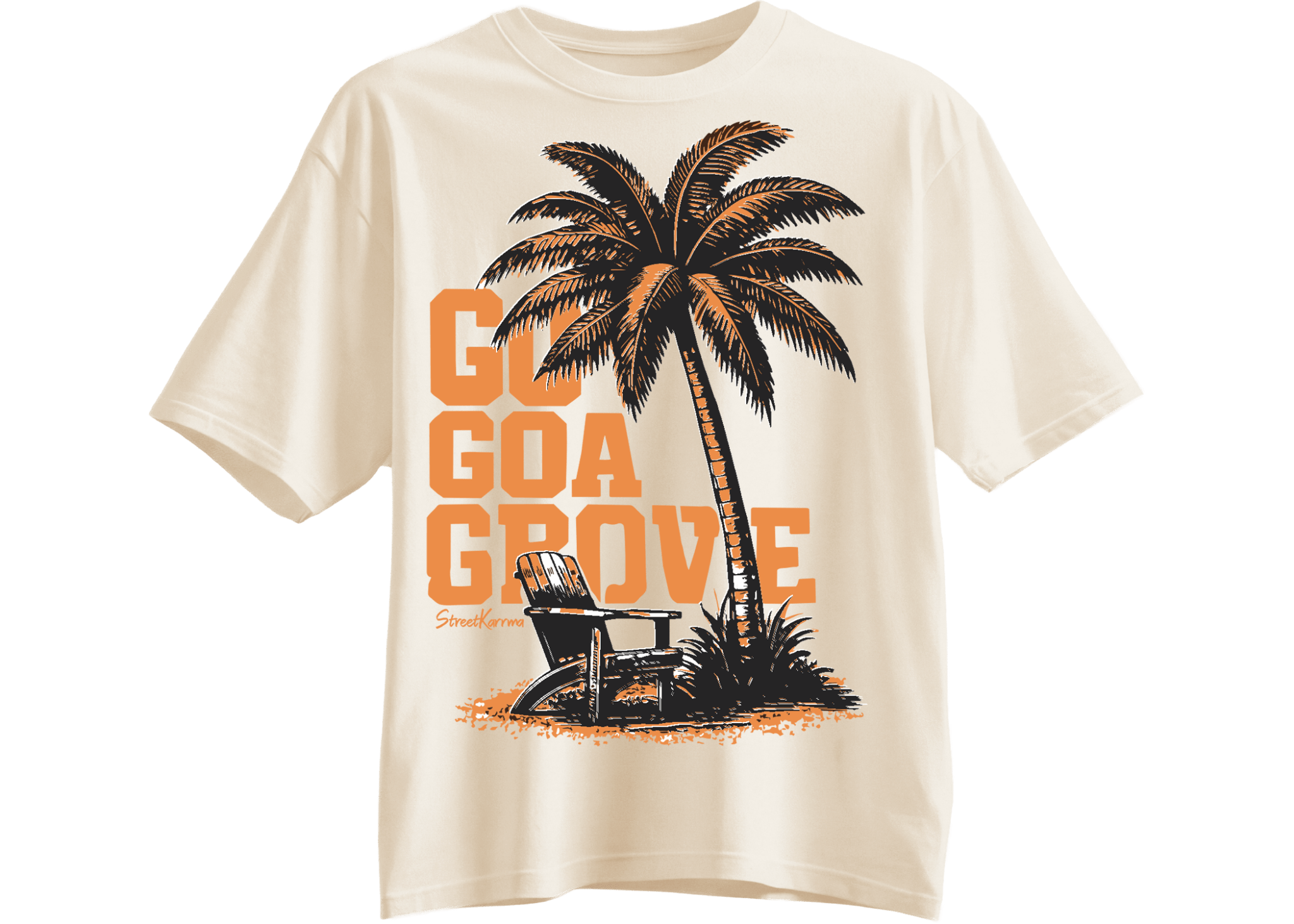 Go Goa Grove – The Ultimate Escape Tee 🌴🍹 - StreetKarrma