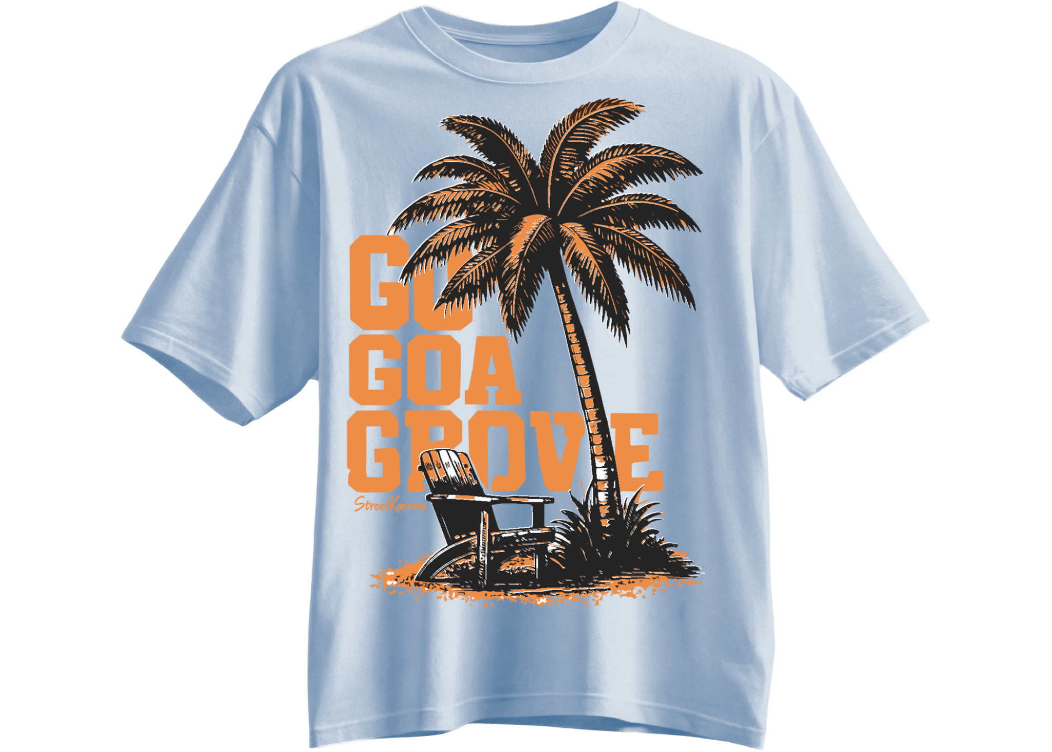 Go Goa Grove – The Ultimate Escape Tee 🌴🍹 - StreetKarrma
