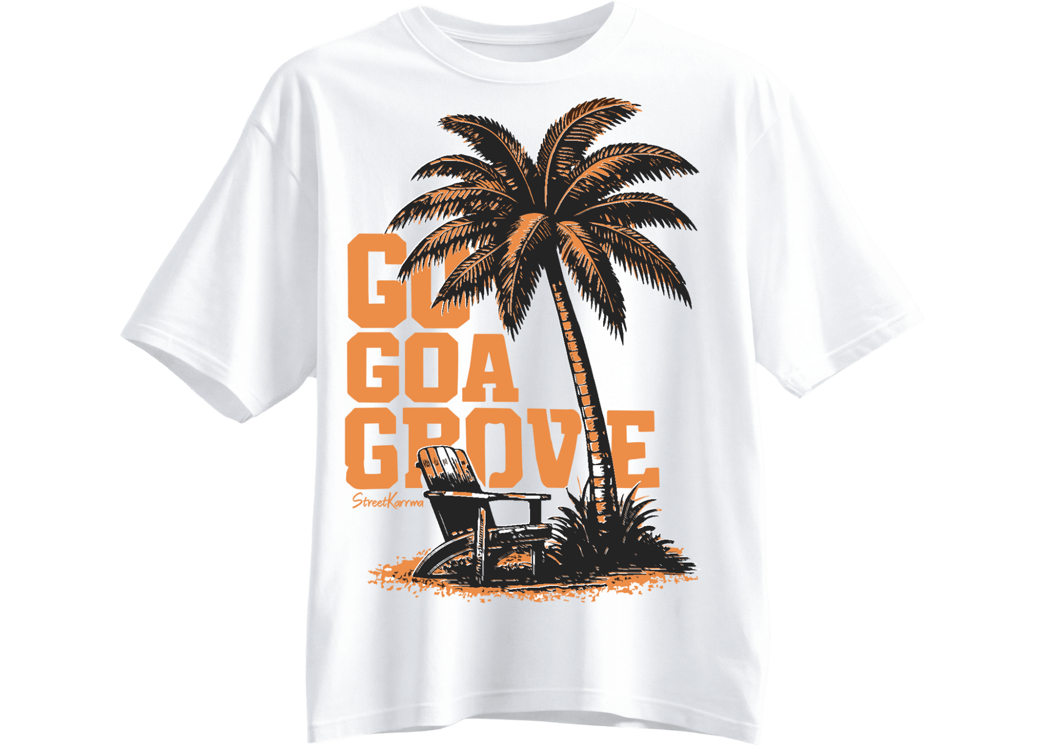 Go Goa Grove – The Ultimate Escape Tee 🌴🍹 - StreetKarrma