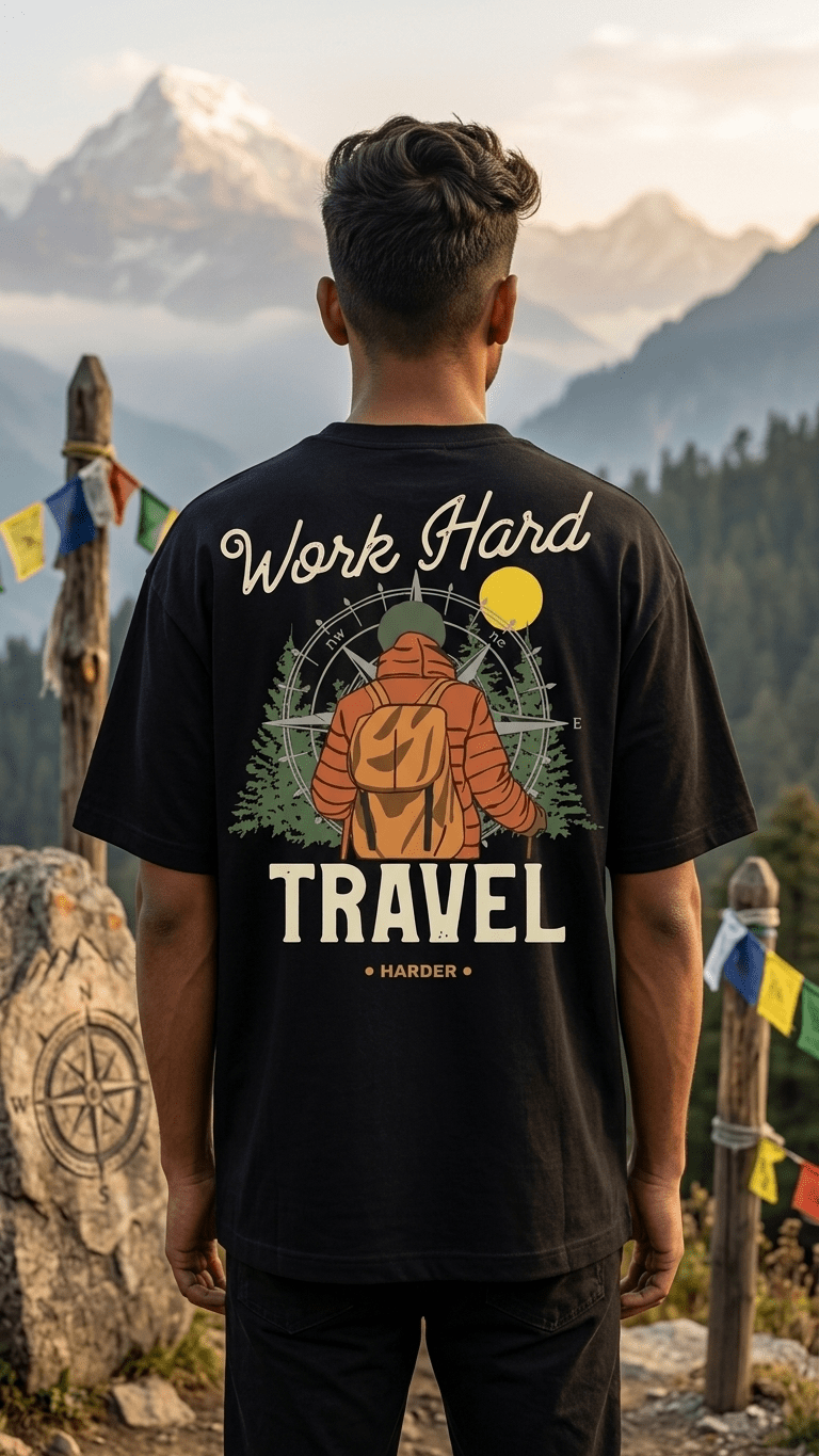 Work Hard, Travel Harder – The Explorer’s Uniform 🧭⛰️ - StreetKarrma