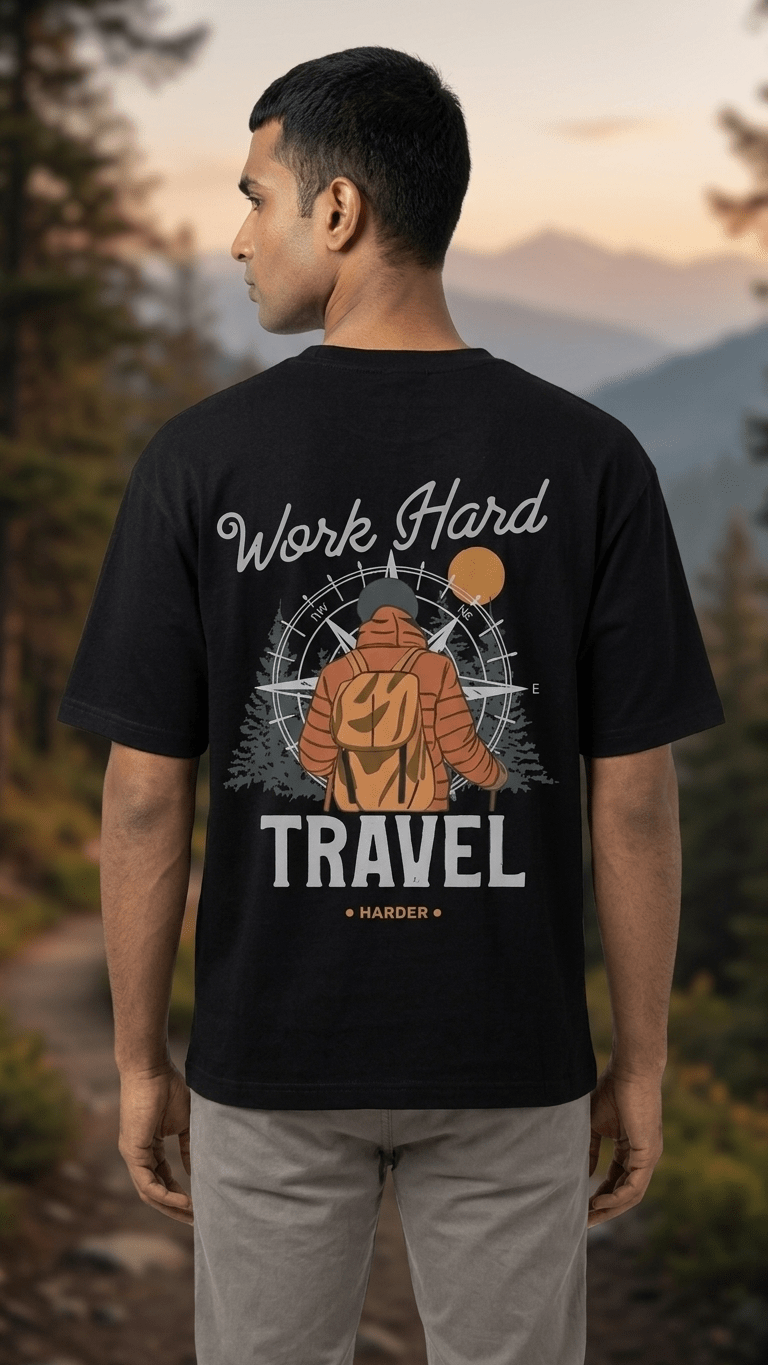 Work Hard, Travel Harder – The Explorer’s Uniform 🧭⛰️ - StreetKarrma