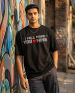StreetKarrma "I Will Make You Mine" Pixel Love Tee – Oversize Edition - Image 2