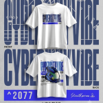 CyberCity Vibe: The 2077 Cyber Unit - X09 Oversized Tee
