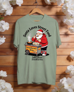 Street Food lover Santa - Image 2