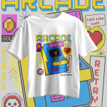 StreetKarrma – "Retro Arcade Club" Oversized Tee