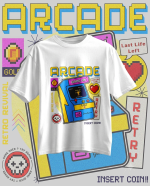 StreetKarrma – "Retro Arcade Club" Oversized Tee