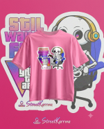 StreetKarrma "Still Waiting…" Oversize Gamer Tee - Image 4