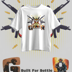 StreetKarrma "Built For Battle" Gamer Tee – Oversized Edition