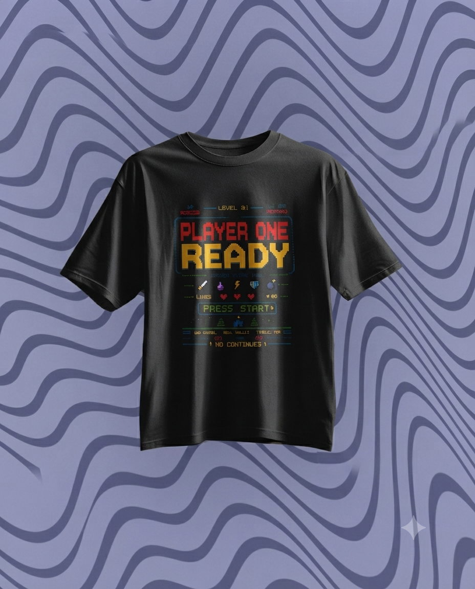Gemini_Generated_Image_shkamkshkamkshka Player One Ready – Retro Gaming Edition - Image 1